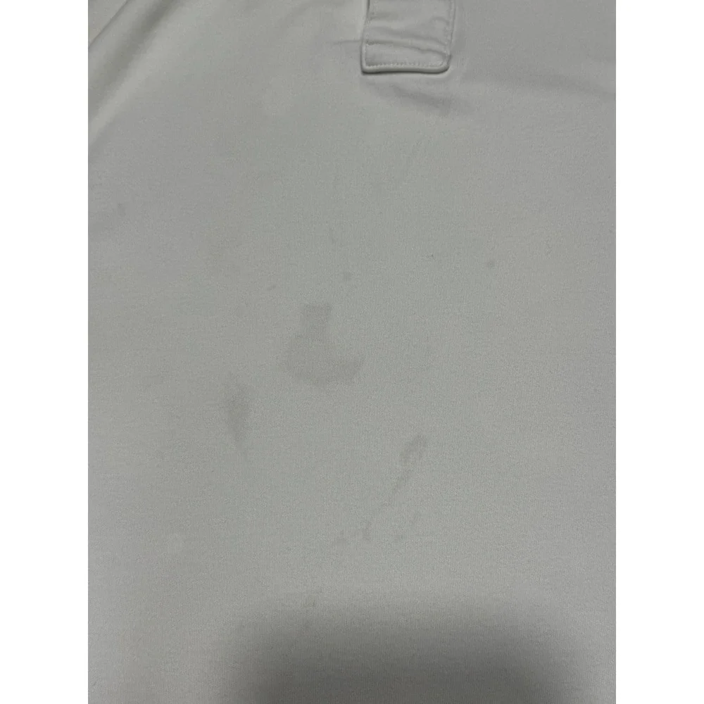 Polo Ralph Lauren Polo Shirt Mens XL Custom Fit Cotton White Old Money Preppy